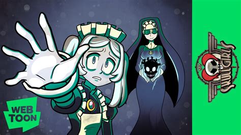 webtoons skullgirls|anime skull girl.